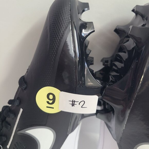 NEW Nike Vapor Edge Pro 360 2 Football Cleats DA5456-001 Size 9 Black #2 main image 5